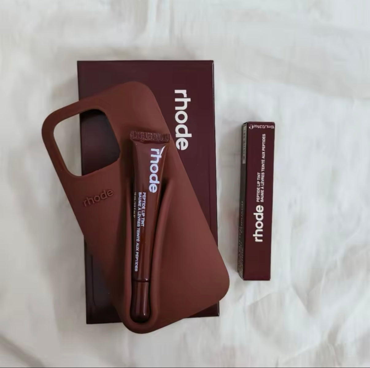 Coque en silicone pour iPhone (vert noirâtre)