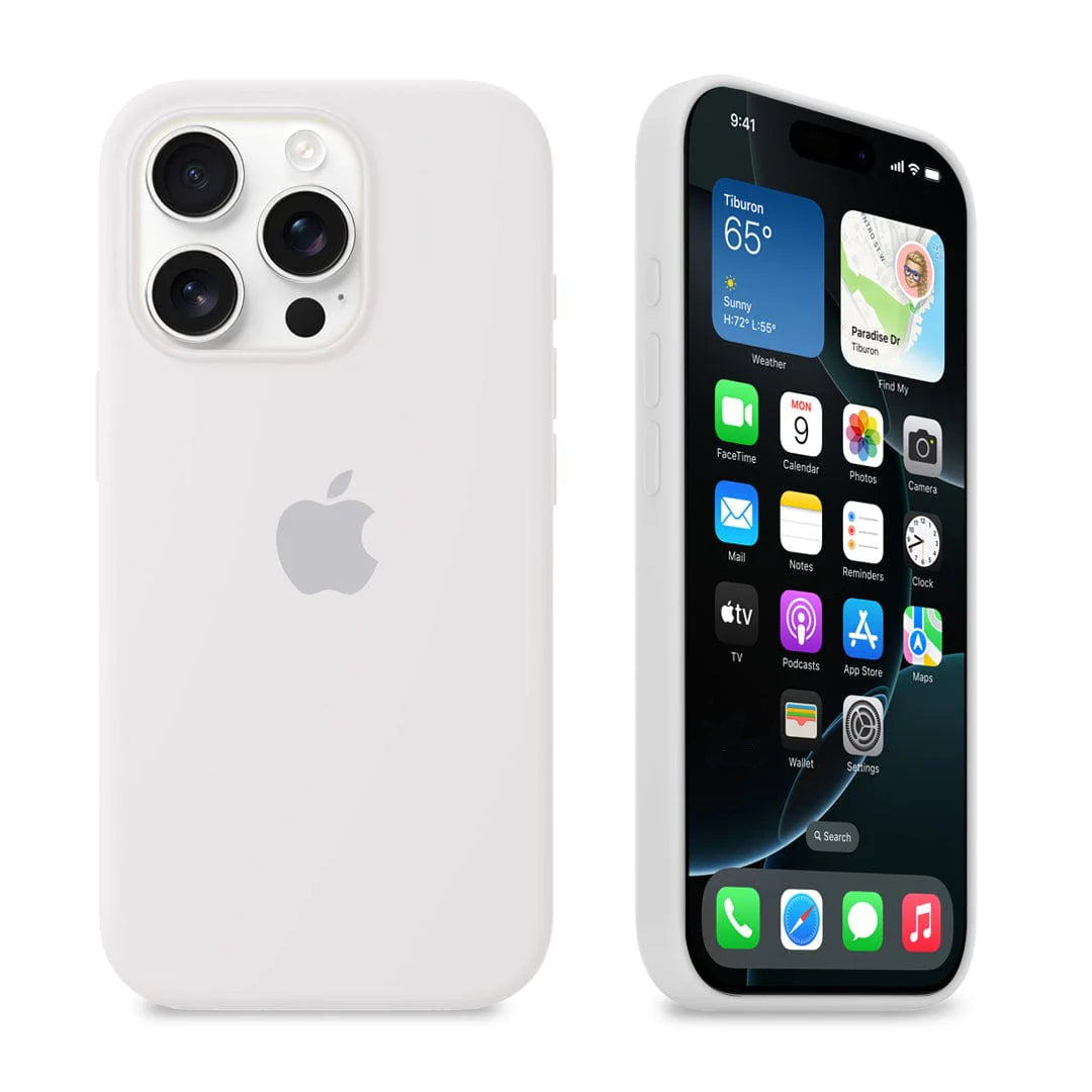 White (Silicone Case)