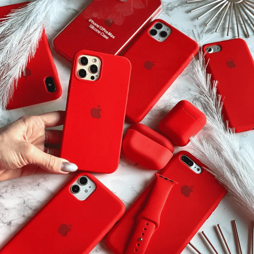 Red (Silicone Case)