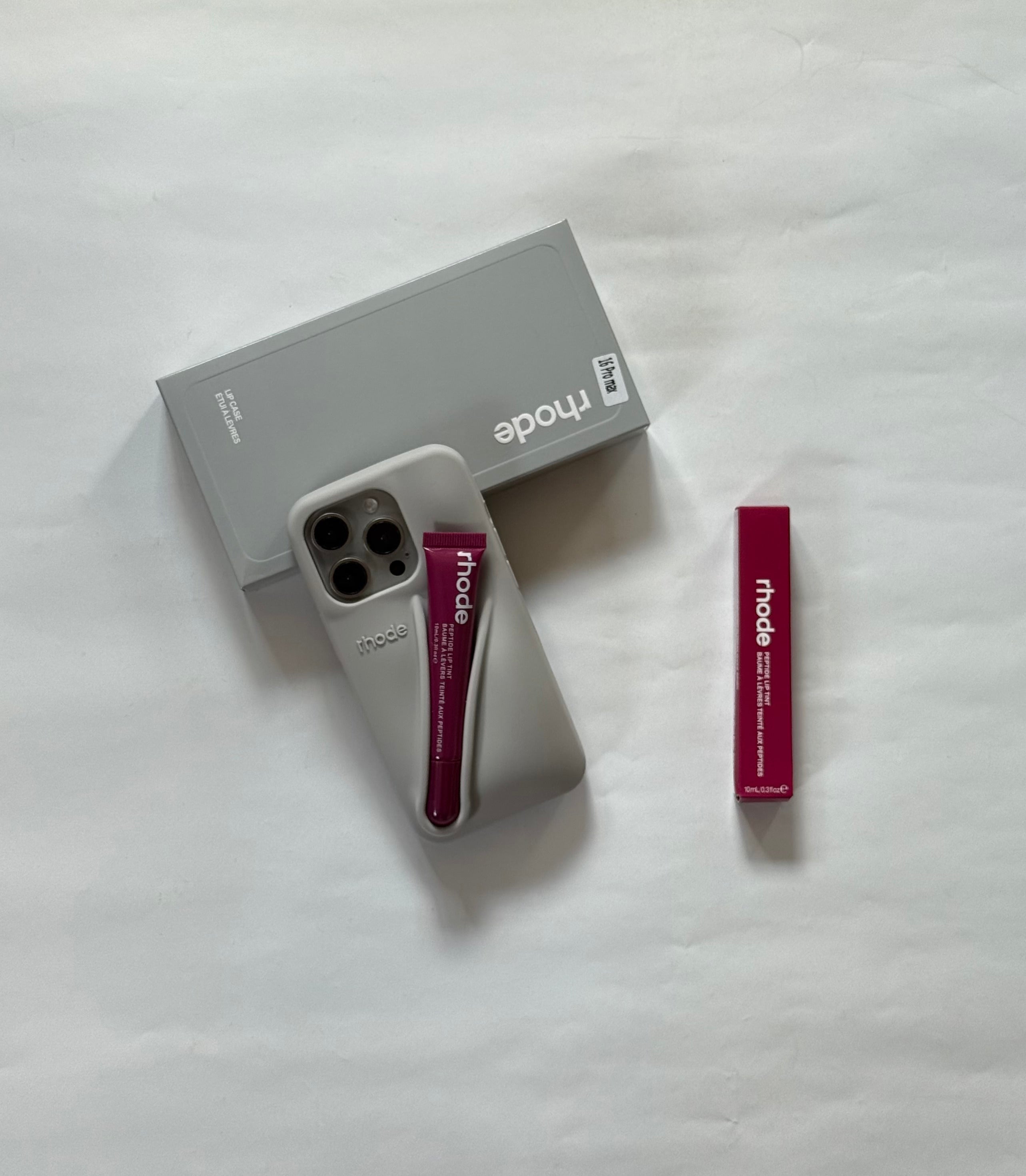 Rhode Lip Case (Gray)