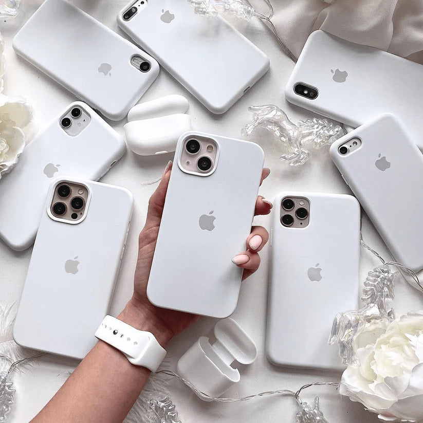 White (Silicone Case)