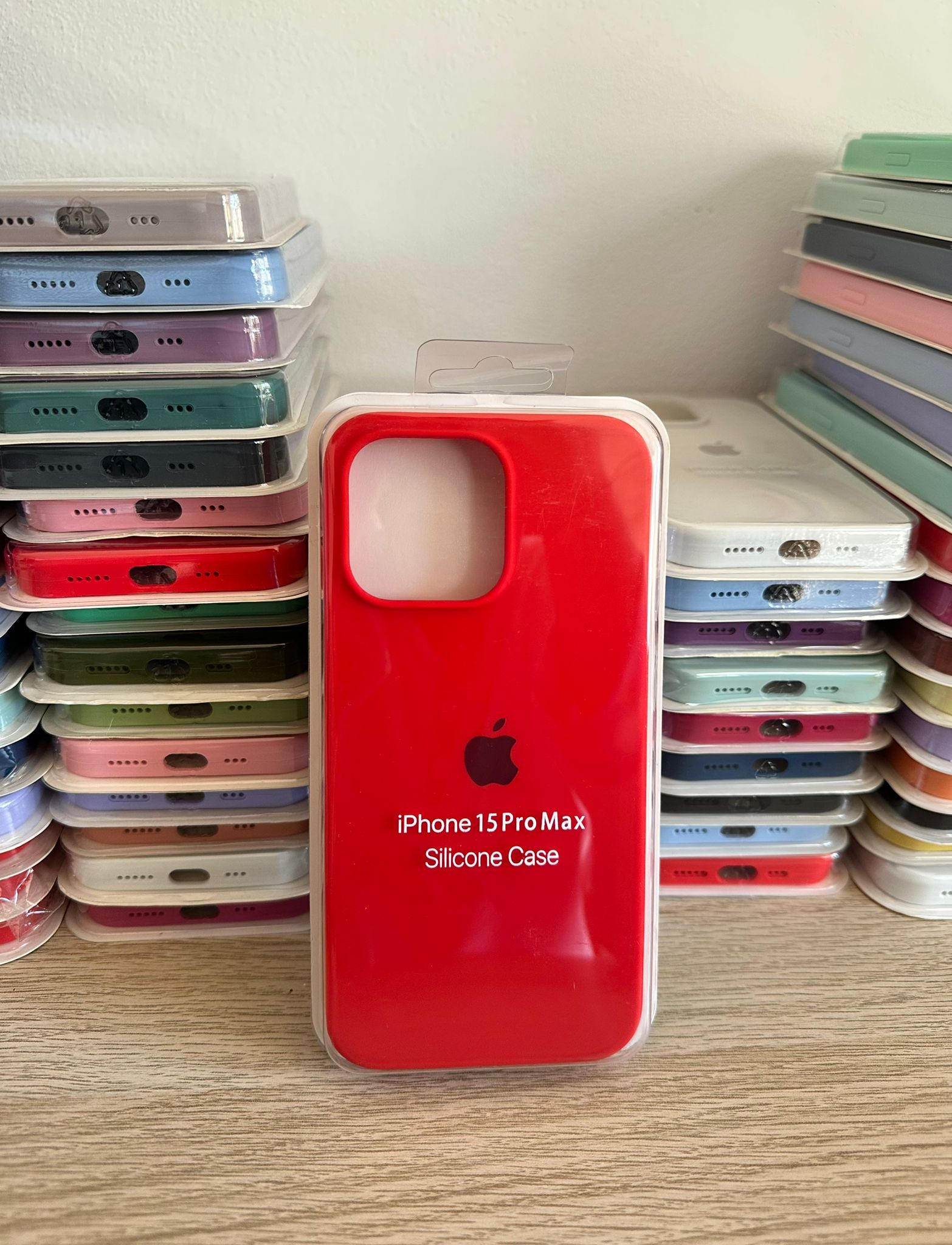 iPhone Silicone Case (Red)