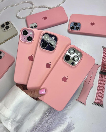 iPhone Silicone Case (Pink)