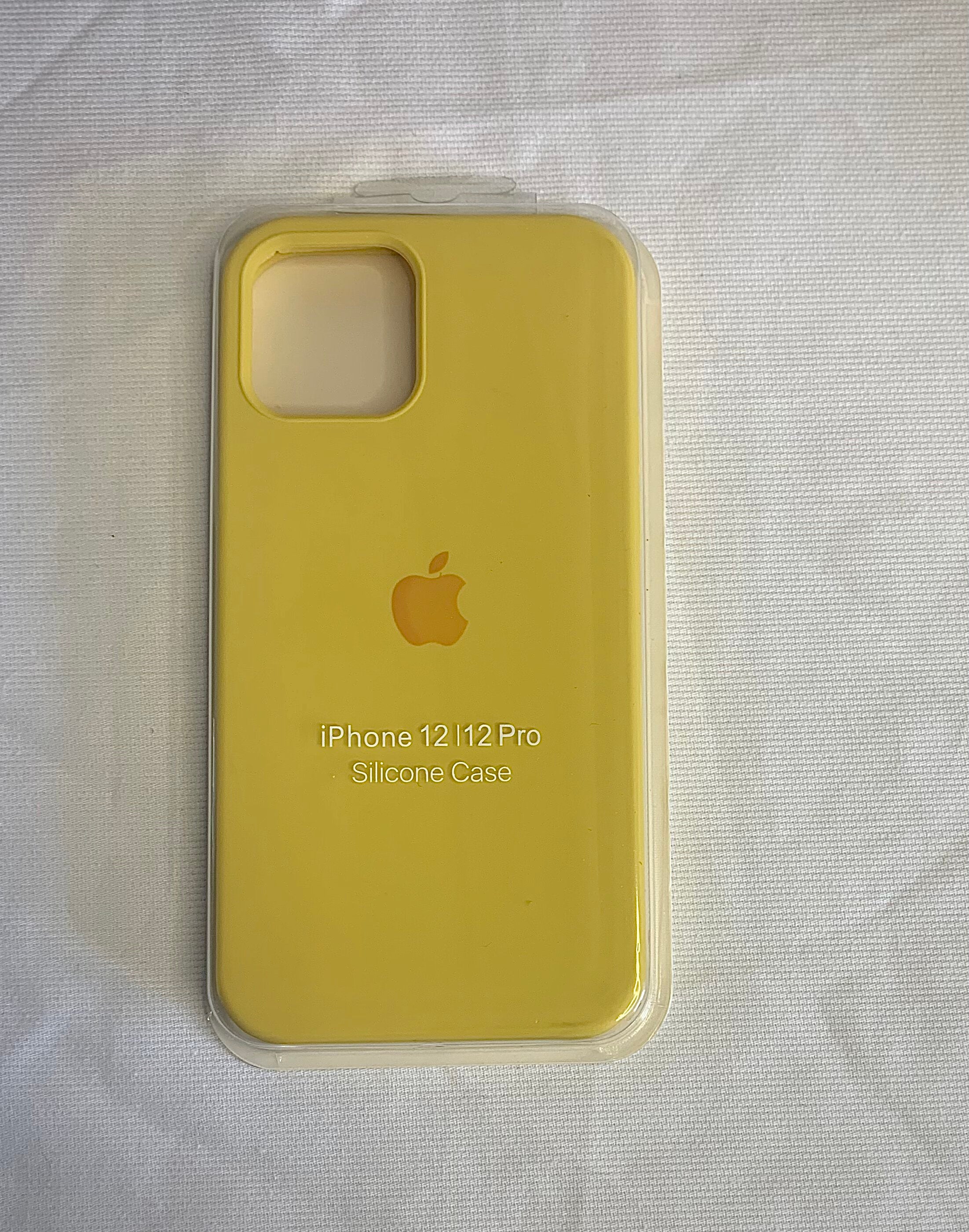 iPhone Silicone Case (Yellow)