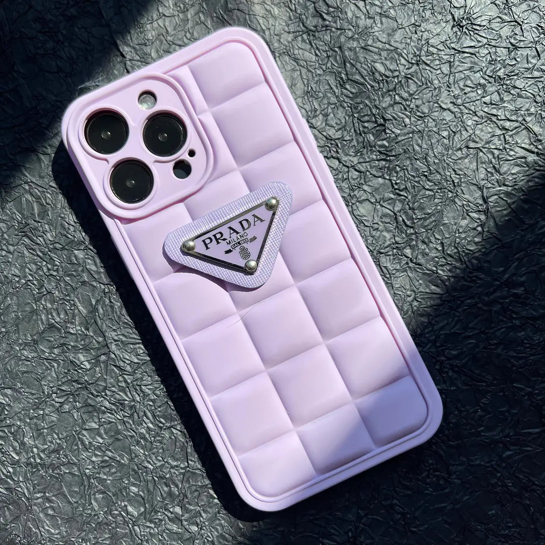 Prada Puffer Case (Light Purple)