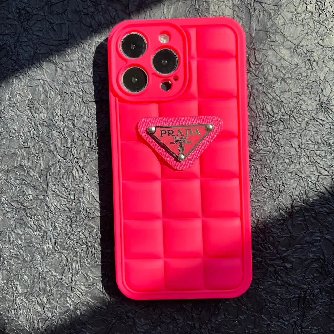 Prada Puffer Case (Pink)