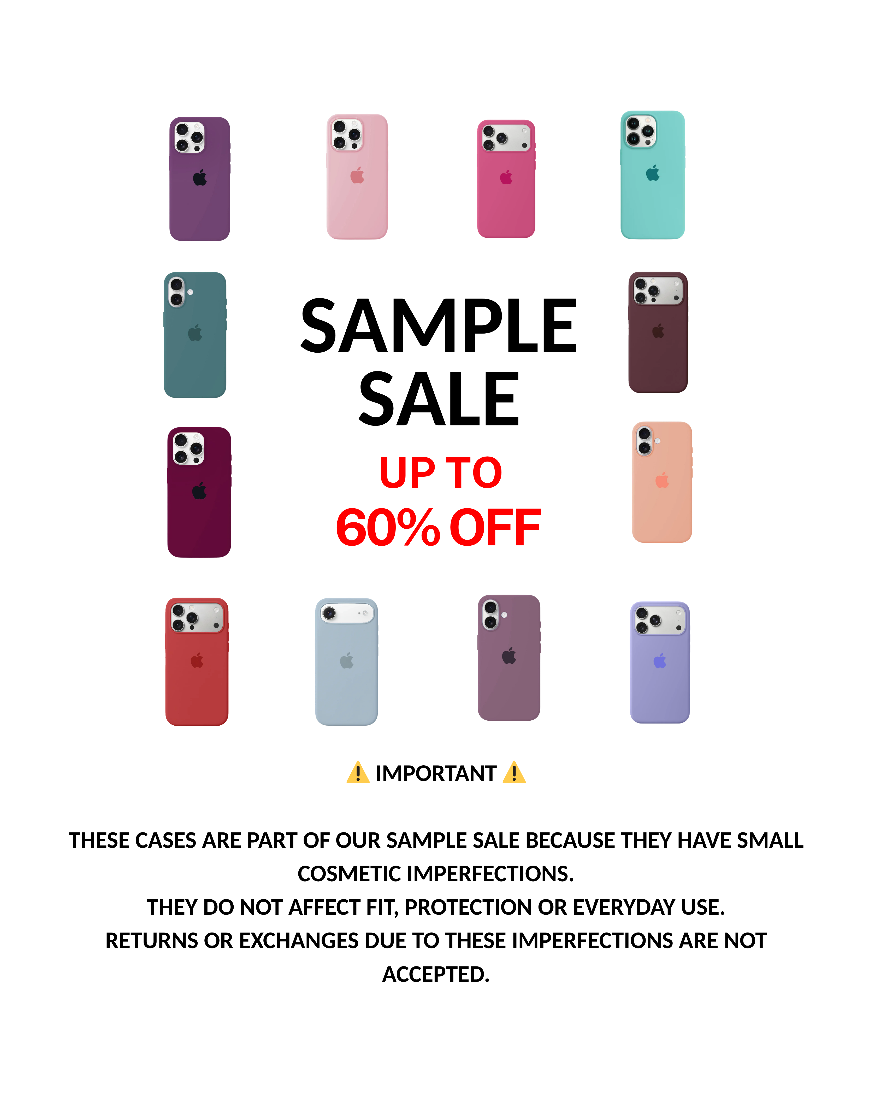 Silicone Case (SAMPLE SALE)