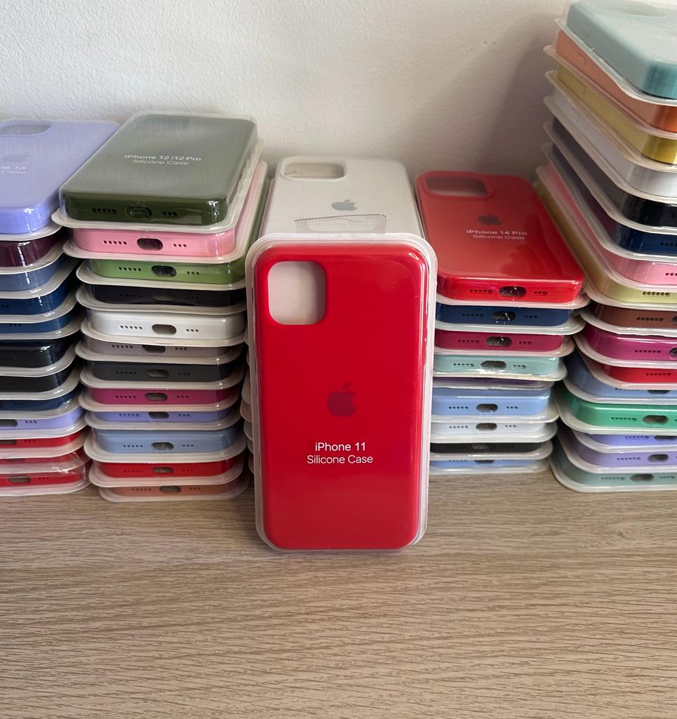 iPhone Silicone Case (Red)