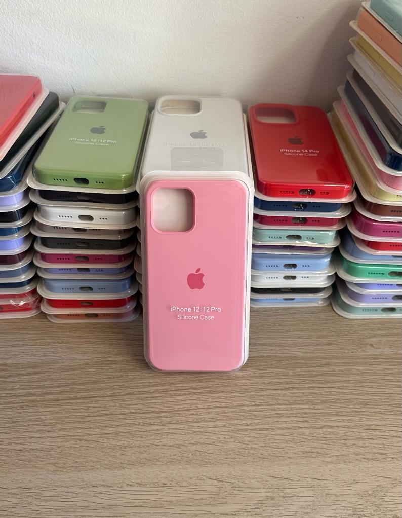 iPhone Silicone Case ( Rose Pink)