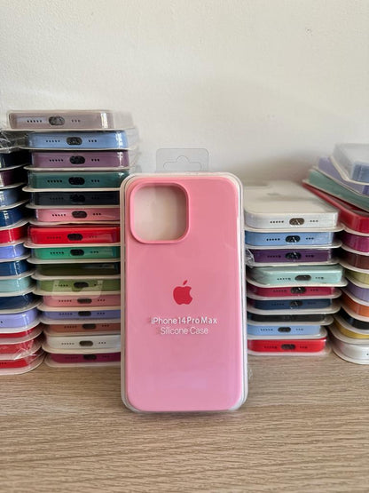 iPhone Silicone Case ( Rose Pink)