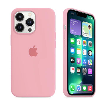 iPhone Silicone Case ( Rose Pink)