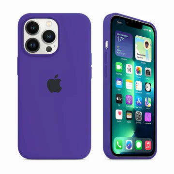 iPhone Silicone Case (Dark Purple)