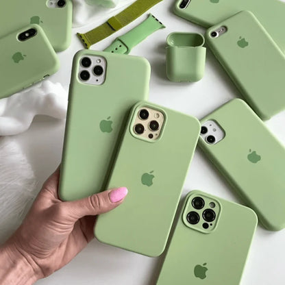 iPhone Silicone Case (Green)