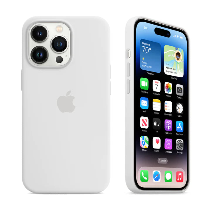 iPhone Silicone Case (White)