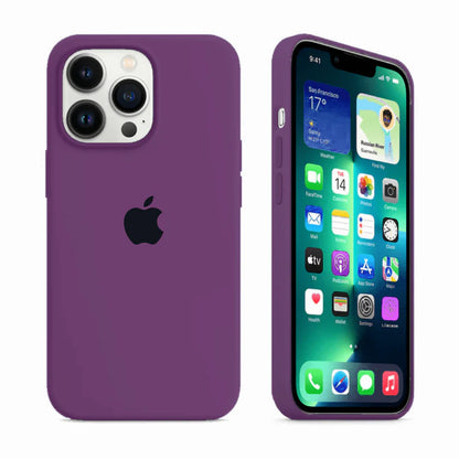 iPhone Silicone Case (Purple)