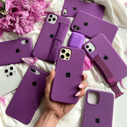 iPhone Silicone Case (Purple)