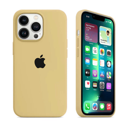 iPhone Silicone Case (Golden)