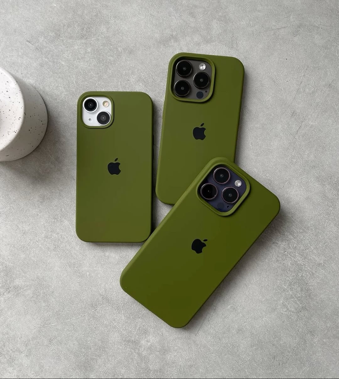 Olive Green (Silicone Case)