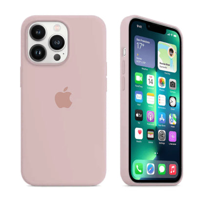 iPhone Silicone Case (Pink Sand)